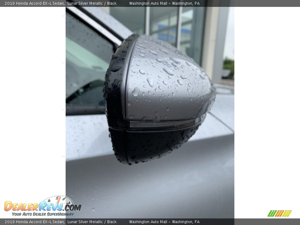 2019 Honda Accord EX-L Sedan Lunar Silver Metallic / Black Photo #28