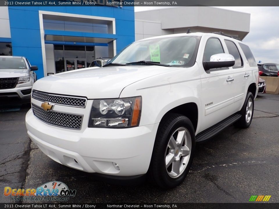 2013 Chevrolet Tahoe LT 4x4 Summit White / Ebony Photo #2