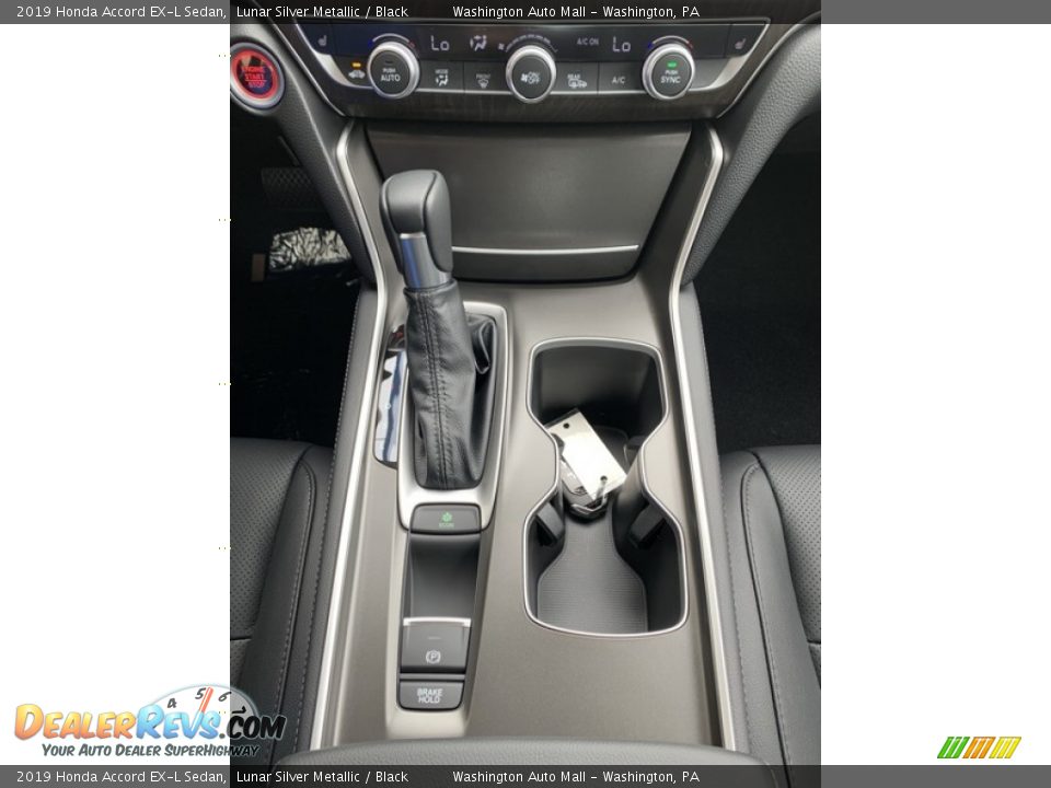 2019 Honda Accord EX-L Sedan Lunar Silver Metallic / Black Photo #33