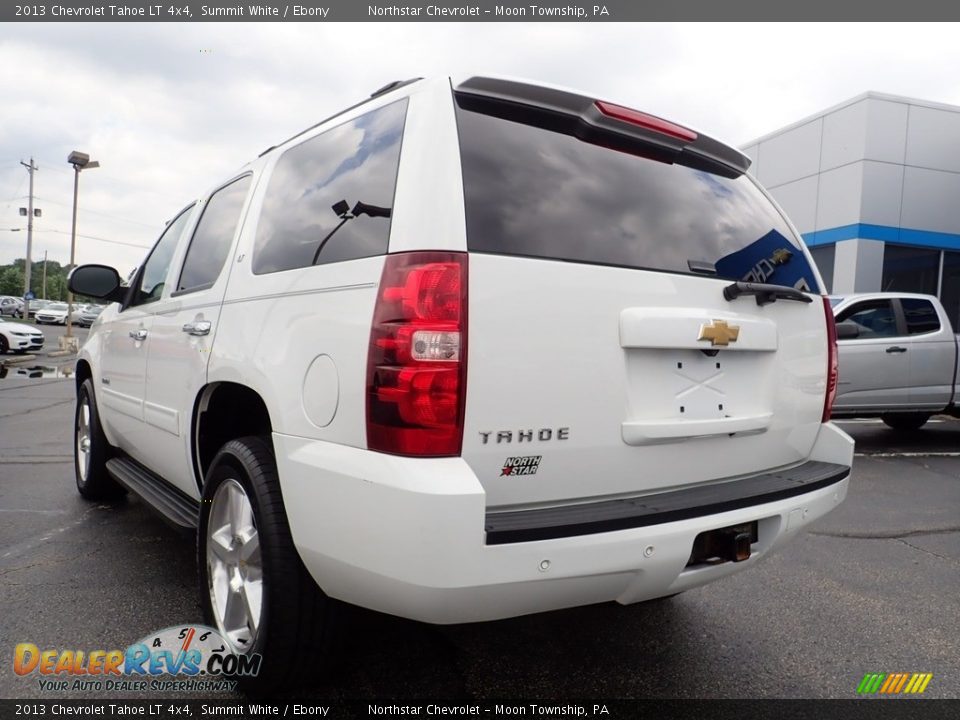 2013 Chevrolet Tahoe LT 4x4 Summit White / Ebony Photo #5