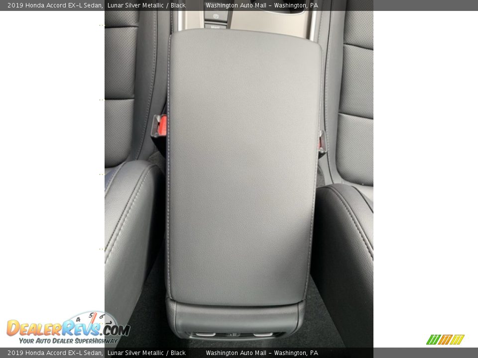 2019 Honda Accord EX-L Sedan Lunar Silver Metallic / Black Photo #34