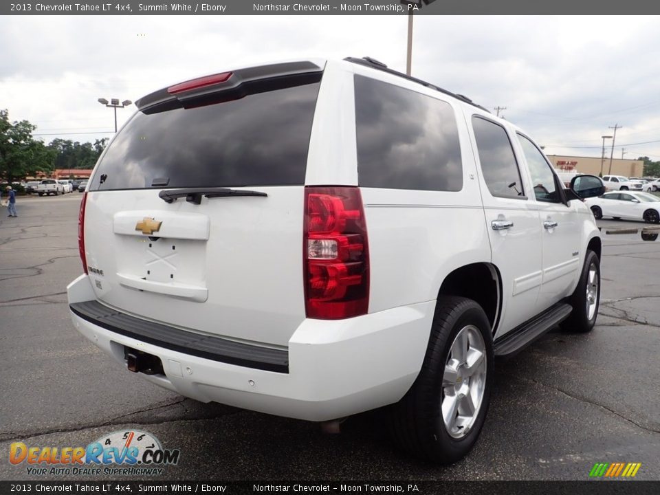 2013 Chevrolet Tahoe LT 4x4 Summit White / Ebony Photo #8
