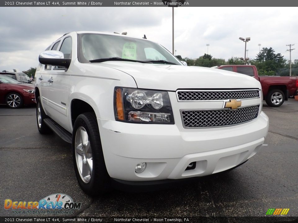 2013 Chevrolet Tahoe LT 4x4 Summit White / Ebony Photo #12