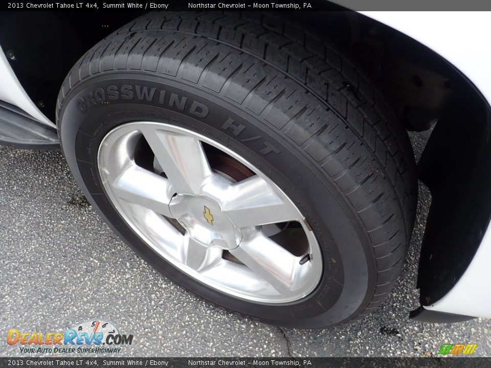 2013 Chevrolet Tahoe LT 4x4 Summit White / Ebony Photo #14