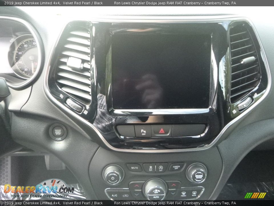 2019 Jeep Cherokee Limited 4x4 Velvet Red Pearl / Black Photo #18