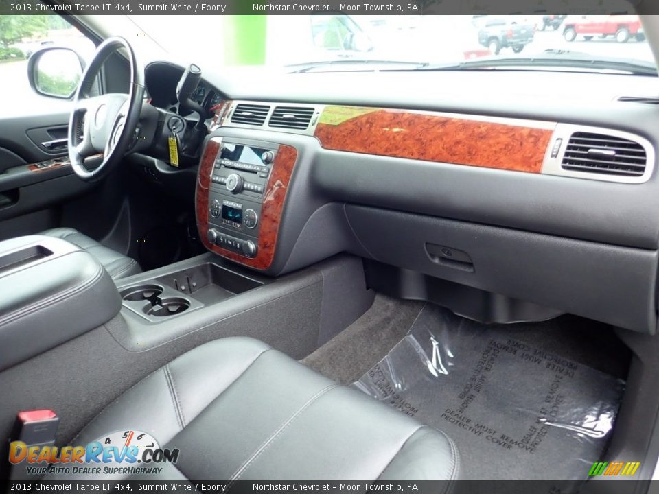 2013 Chevrolet Tahoe LT 4x4 Summit White / Ebony Photo #16
