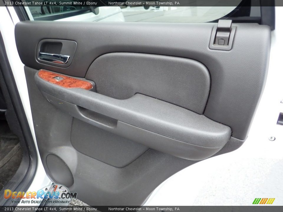 2013 Chevrolet Tahoe LT 4x4 Summit White / Ebony Photo #20