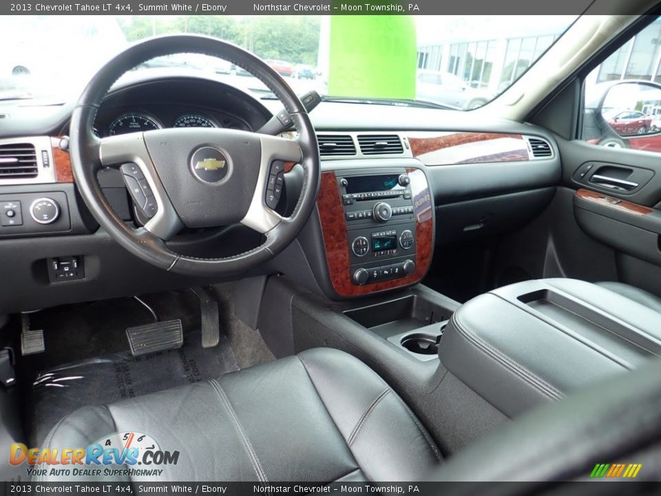 2013 Chevrolet Tahoe LT 4x4 Summit White / Ebony Photo #23