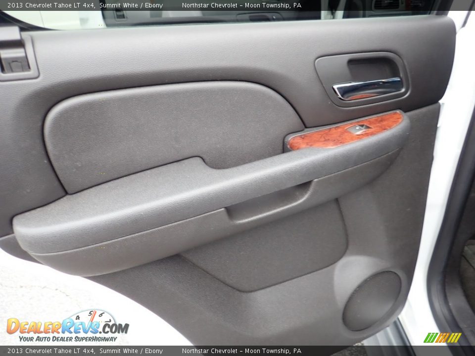2013 Chevrolet Tahoe LT 4x4 Summit White / Ebony Photo #24