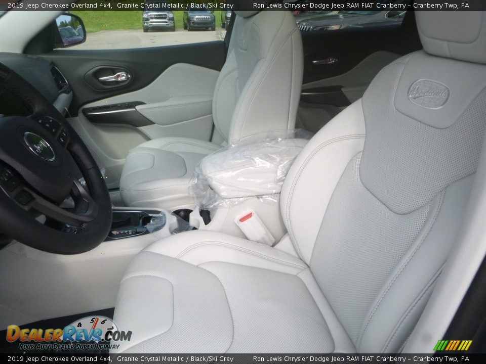 2019 Jeep Cherokee Overland 4x4 Granite Crystal Metallic / Black/Ski Grey Photo #16