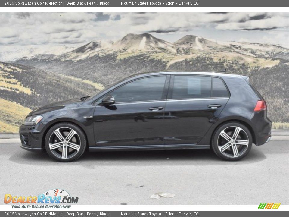 Deep Black Pearl 2016 Volkswagen Golf R 4Motion Photo #6