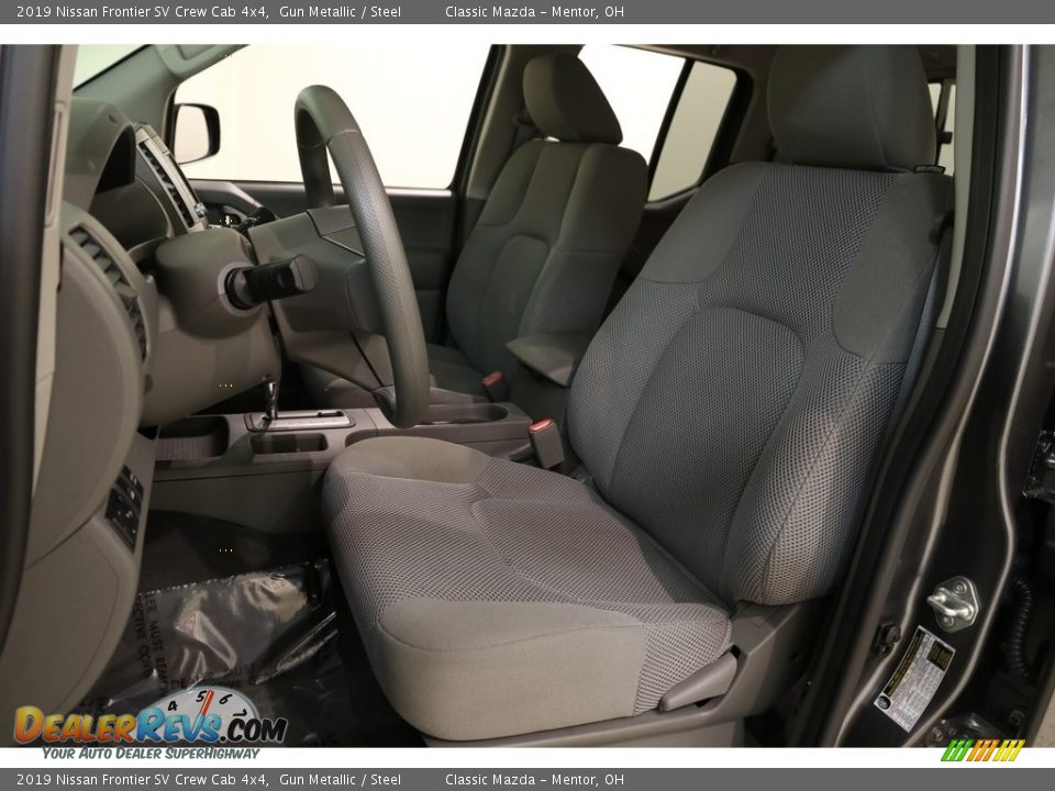 2019 Nissan Frontier SV Crew Cab 4x4 Gun Metallic / Steel Photo #5