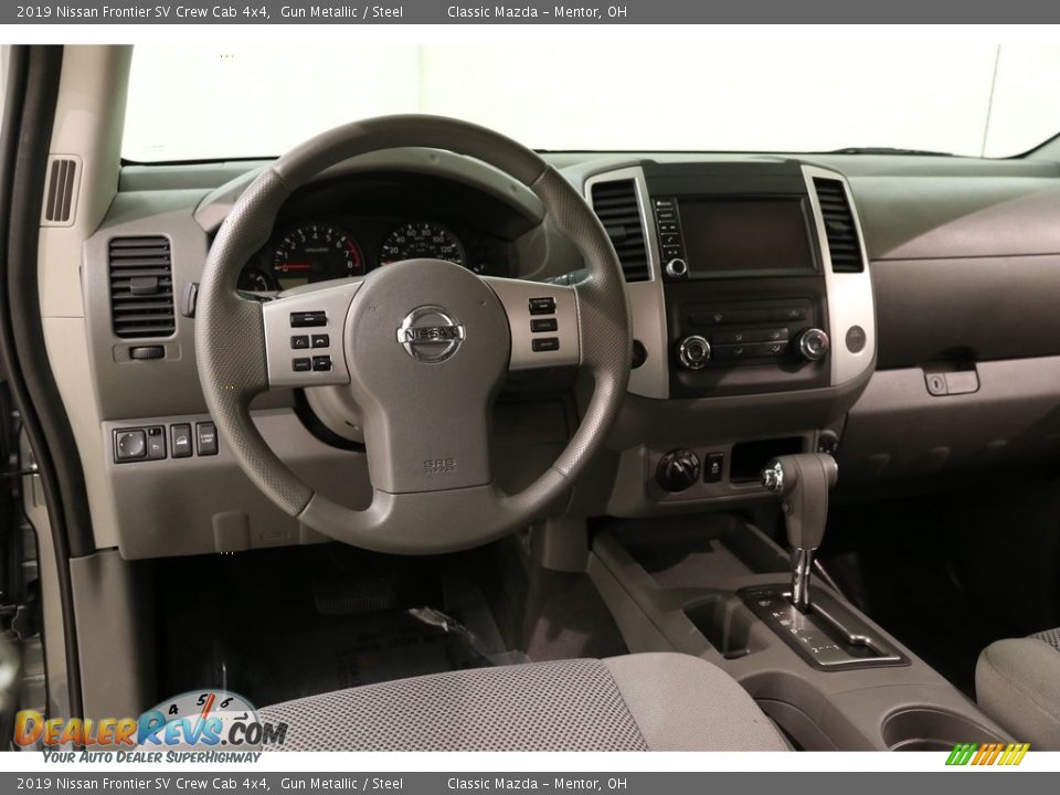 2019 Nissan Frontier SV Crew Cab 4x4 Gun Metallic / Steel Photo #6