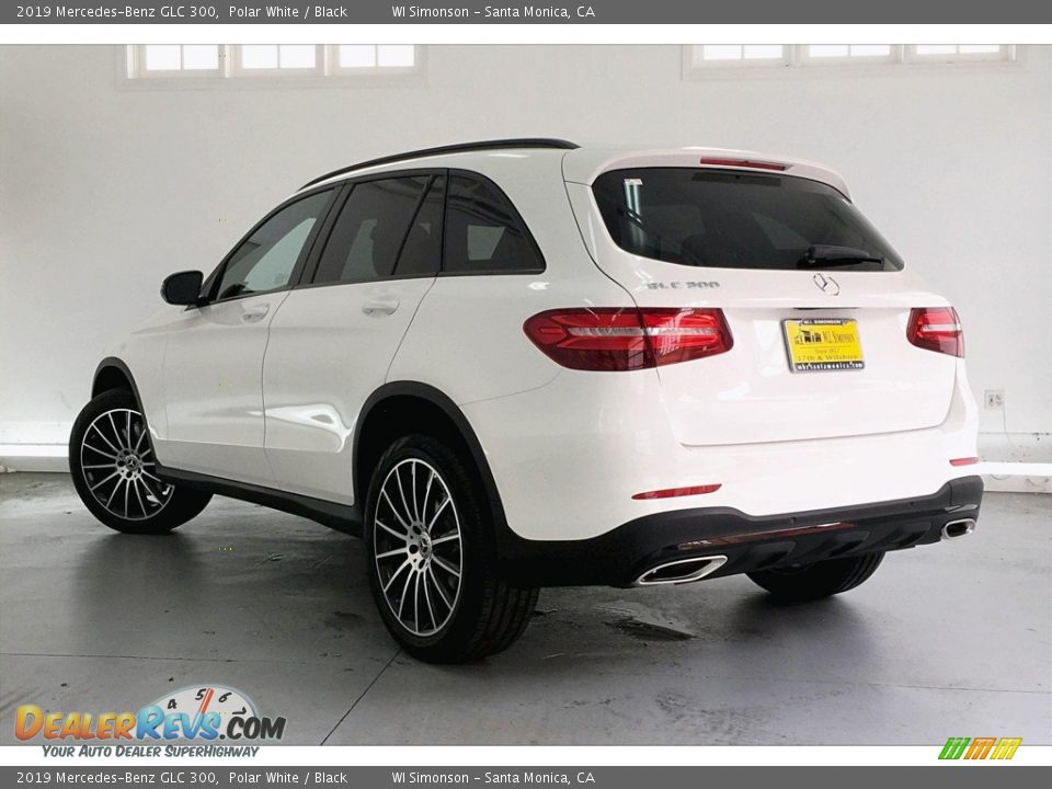 2019 Mercedes-Benz GLC 300 Polar White / Black Photo #2