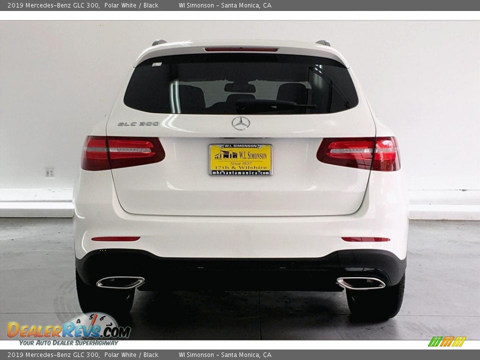 2019 Mercedes-Benz GLC 300 Polar White / Black Photo #3