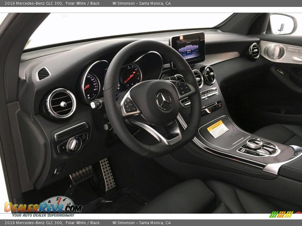 2019 Mercedes-Benz GLC 300 Polar White / Black Photo #4