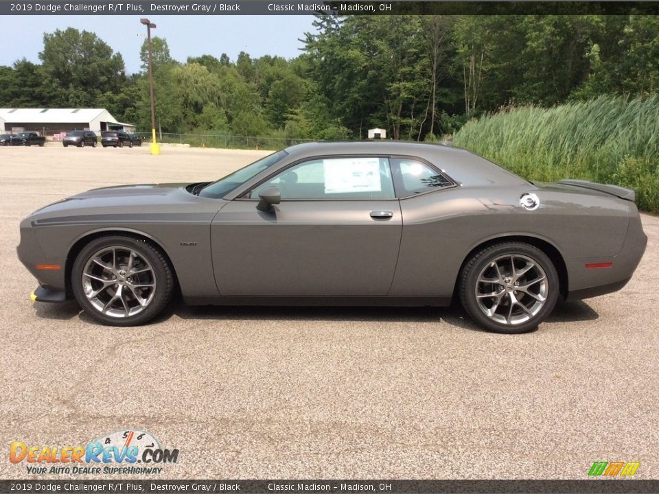 2019 Dodge Challenger R/T Plus Destroyer Gray / Black Photo #4
