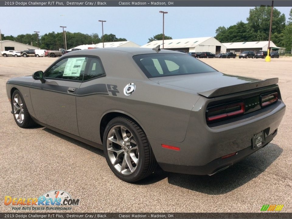 2019 Dodge Challenger R/T Plus Destroyer Gray / Black Photo #5