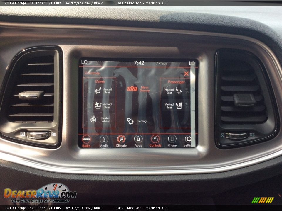 2019 Dodge Challenger R/T Plus Destroyer Gray / Black Photo #16
