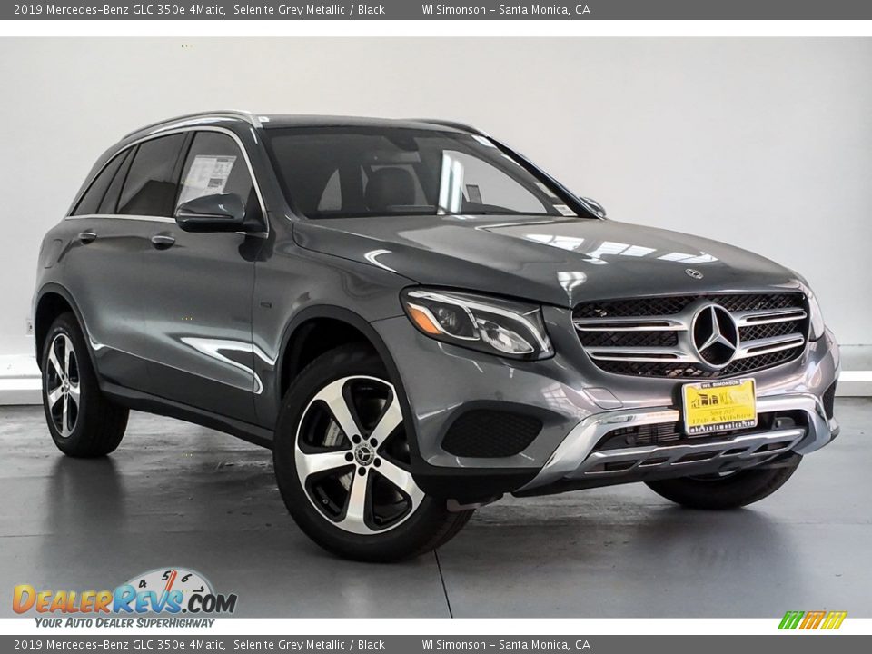 2019 Mercedes-Benz GLC 350e 4Matic Selenite Grey Metallic / Black Photo #10