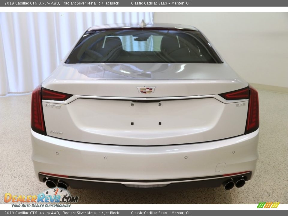 2019 Cadillac CT6 Luxury AWD Radiant Silver Metallic / Jet Black Photo #19