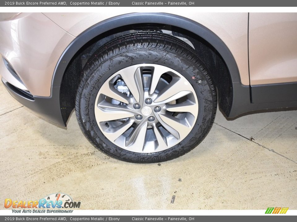 2019 Buick Encore Preferred AWD Coppertino Metallic / Ebony Photo #5