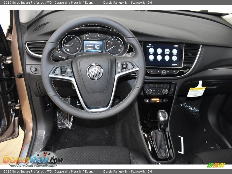 2019 Buick Encore Preferred AWD Coppertino Metallic / Ebony Photo #8