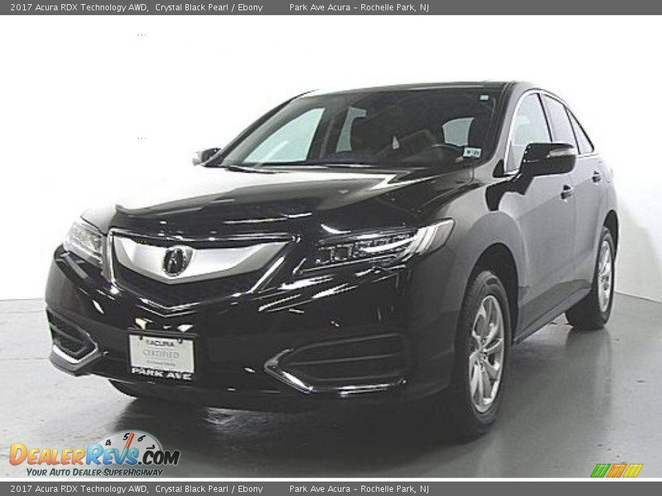 2017 Acura RDX Technology AWD Crystal Black Pearl / Ebony Photo #1