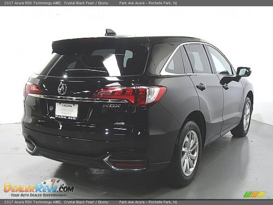 2017 Acura RDX Technology AWD Crystal Black Pearl / Ebony Photo #5