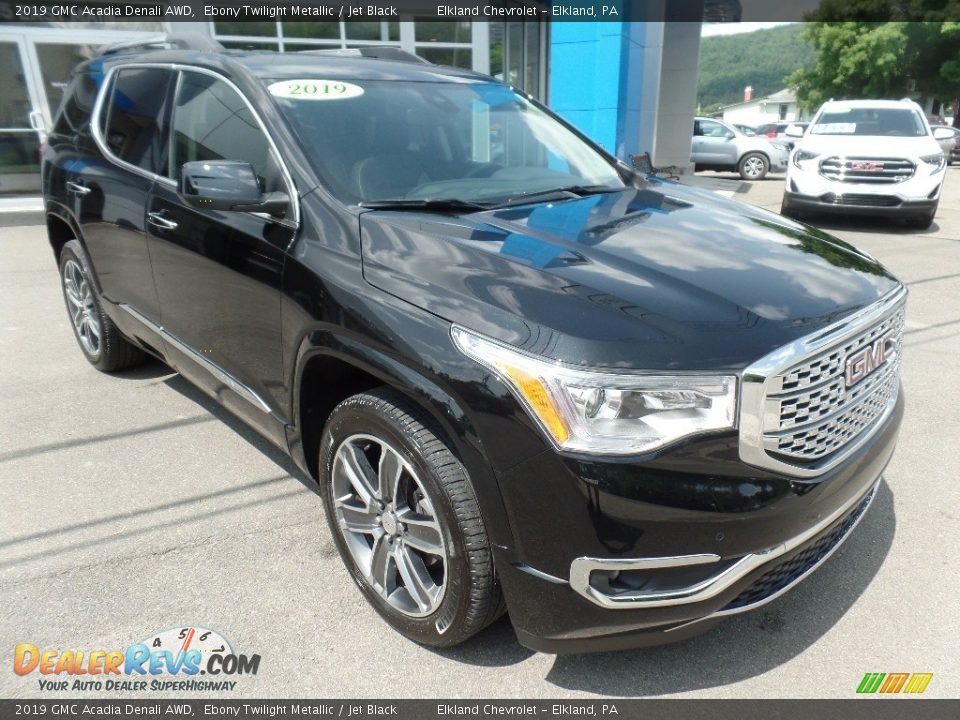 2019 GMC Acadia Denali AWD Ebony Twilight Metallic / Jet Black Photo #1