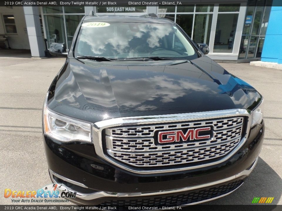 2019 GMC Acadia Denali AWD Ebony Twilight Metallic / Jet Black Photo #2