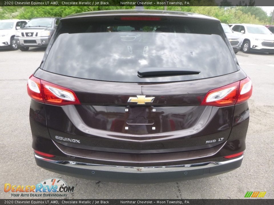 2020 Chevrolet Equinox LT AWD Chocolate Metallic / Jet Black Photo #5