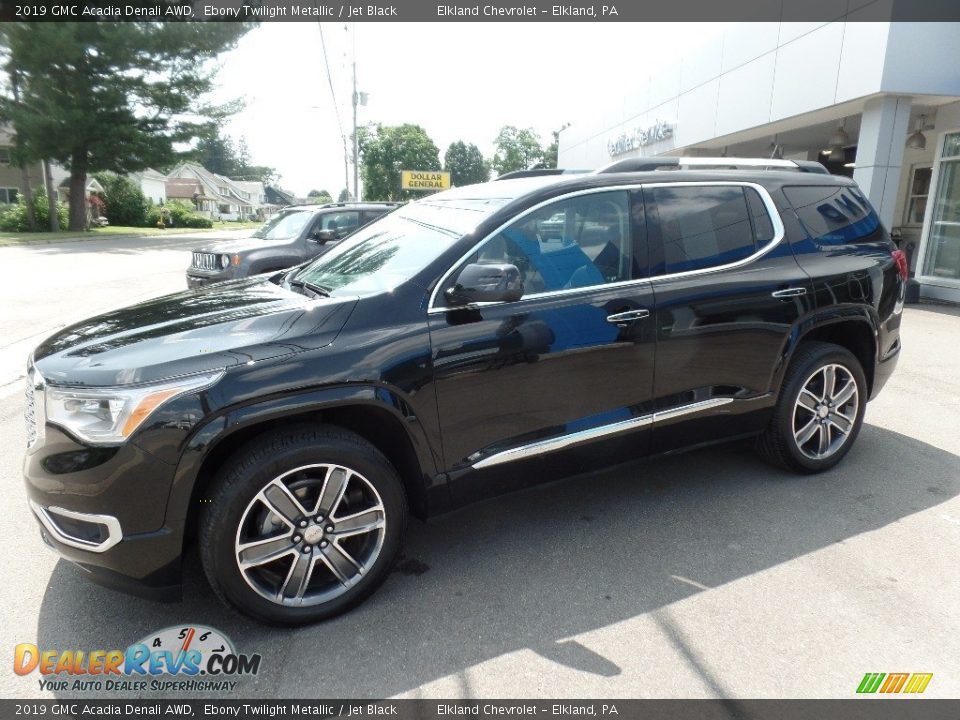 2019 GMC Acadia Denali AWD Ebony Twilight Metallic / Jet Black Photo #4