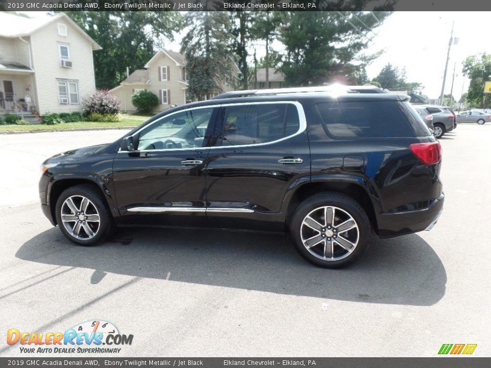 2019 GMC Acadia Denali AWD Ebony Twilight Metallic / Jet Black Photo #5
