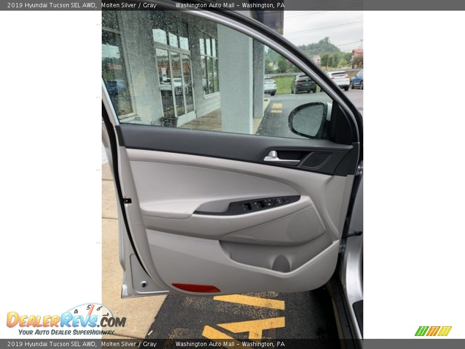 2019 Hyundai Tucson SEL AWD Molten Silver / Gray Photo #11