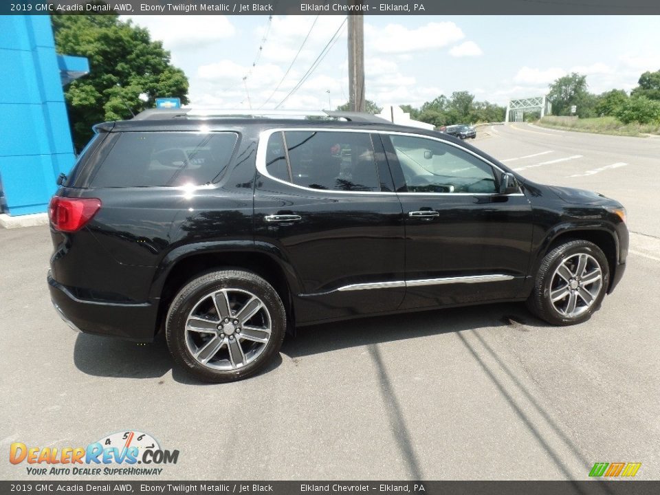2019 GMC Acadia Denali AWD Ebony Twilight Metallic / Jet Black Photo #9