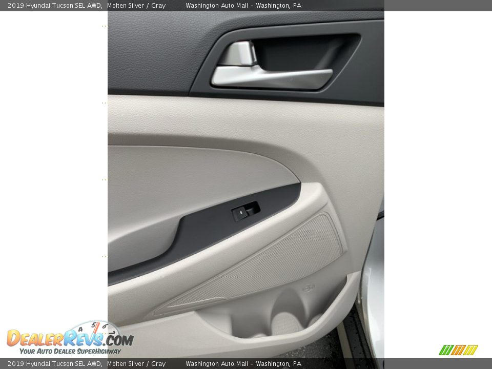 2019 Hyundai Tucson SEL AWD Molten Silver / Gray Photo #18