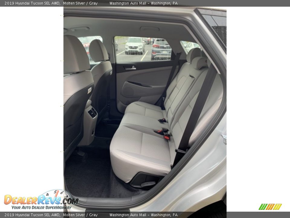 2019 Hyundai Tucson SEL AWD Molten Silver / Gray Photo #20