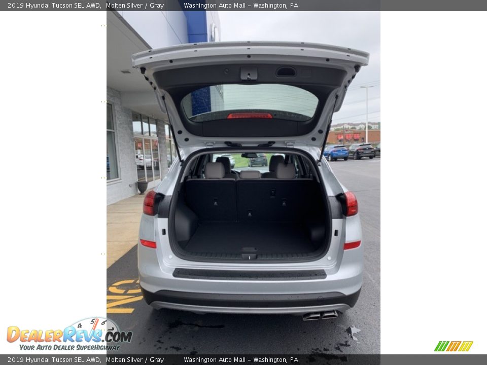 2019 Hyundai Tucson SEL AWD Molten Silver / Gray Photo #21