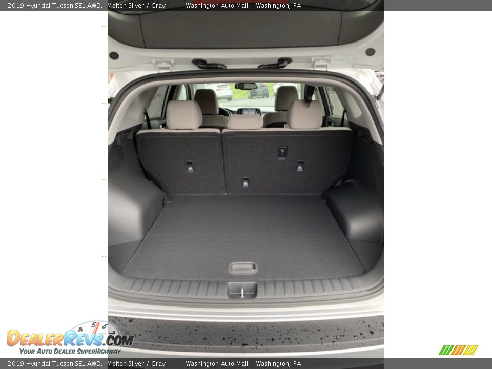 2019 Hyundai Tucson SEL AWD Molten Silver / Gray Photo #22