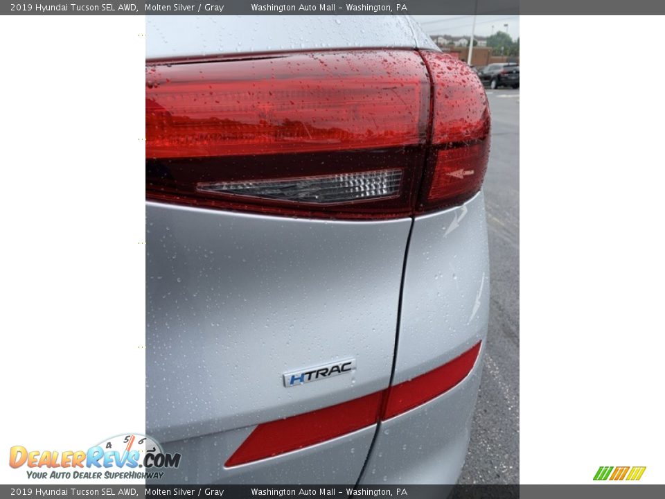 2019 Hyundai Tucson SEL AWD Molten Silver / Gray Photo #23
