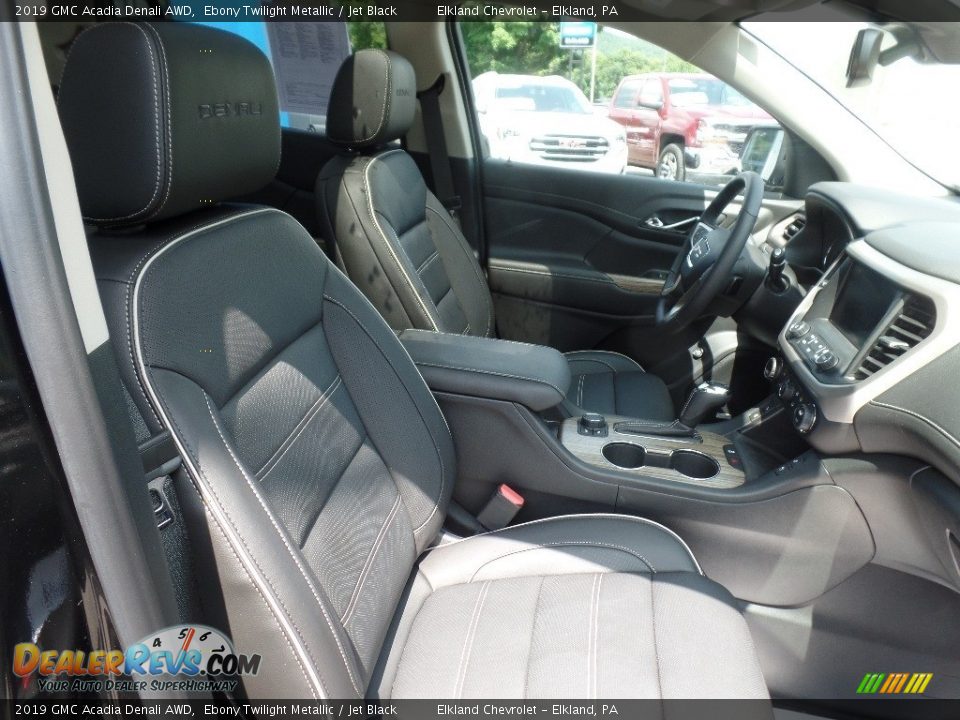 2019 GMC Acadia Denali AWD Ebony Twilight Metallic / Jet Black Photo #12