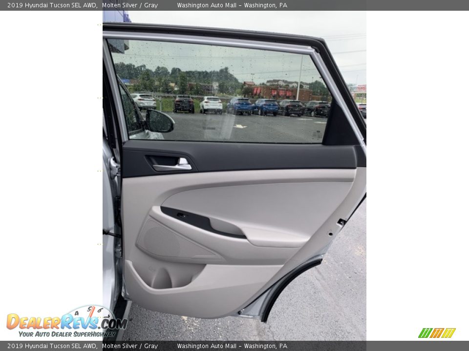 2019 Hyundai Tucson SEL AWD Molten Silver / Gray Photo #24