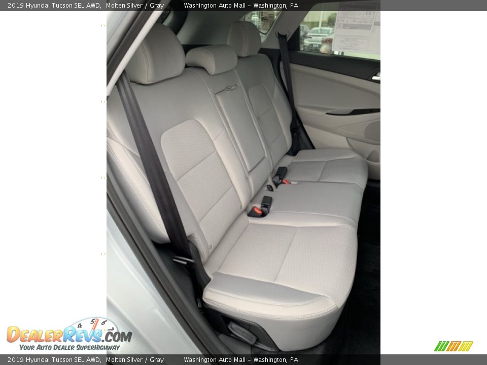 2019 Hyundai Tucson SEL AWD Molten Silver / Gray Photo #25