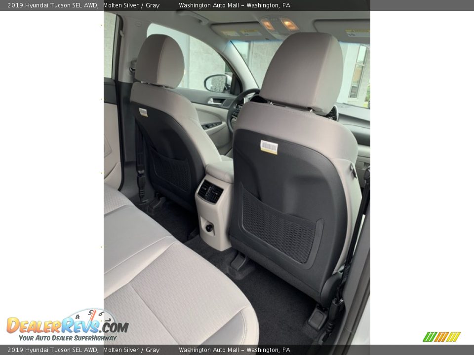2019 Hyundai Tucson SEL AWD Molten Silver / Gray Photo #26