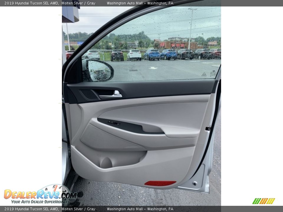 2019 Hyundai Tucson SEL AWD Molten Silver / Gray Photo #27