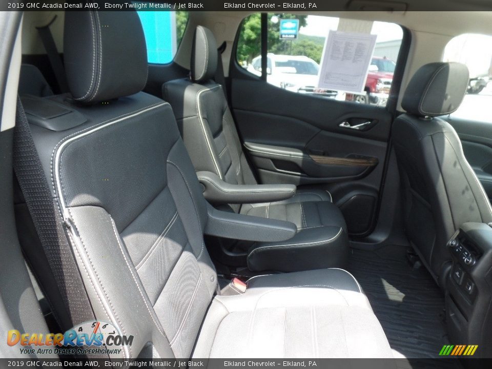 2019 GMC Acadia Denali AWD Ebony Twilight Metallic / Jet Black Photo #15