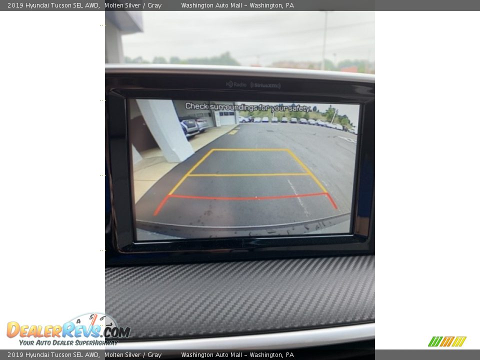 2019 Hyundai Tucson SEL AWD Molten Silver / Gray Photo #33