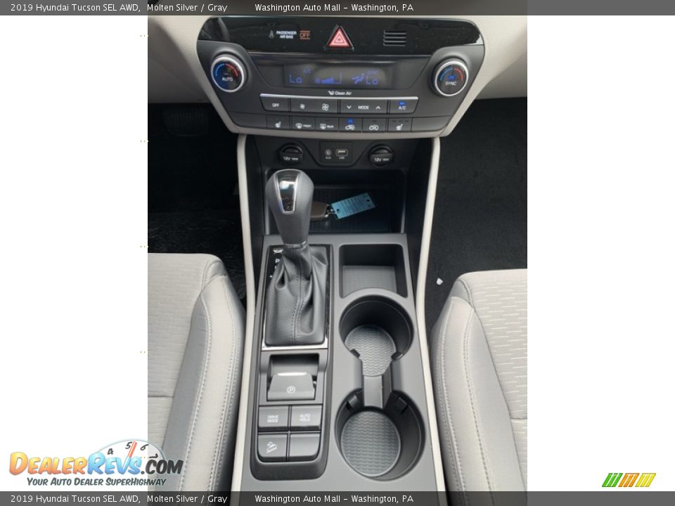 2019 Hyundai Tucson SEL AWD Molten Silver / Gray Photo #34