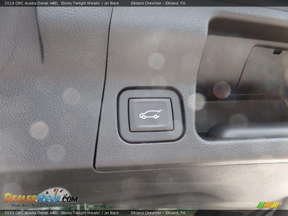 2019 GMC Acadia Denali AWD Ebony Twilight Metallic / Jet Black Photo #18